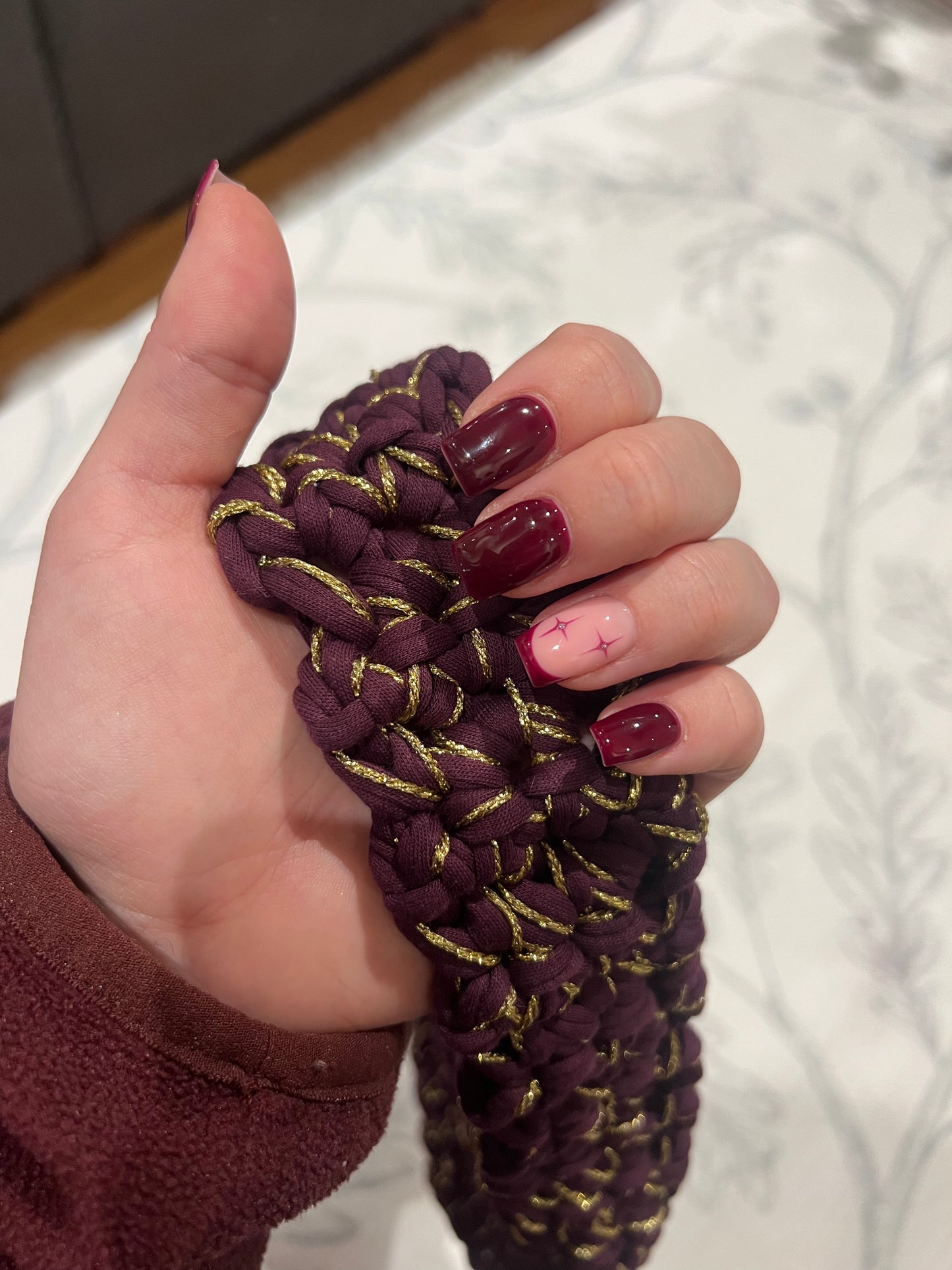 Aurelia - Plum and Gold