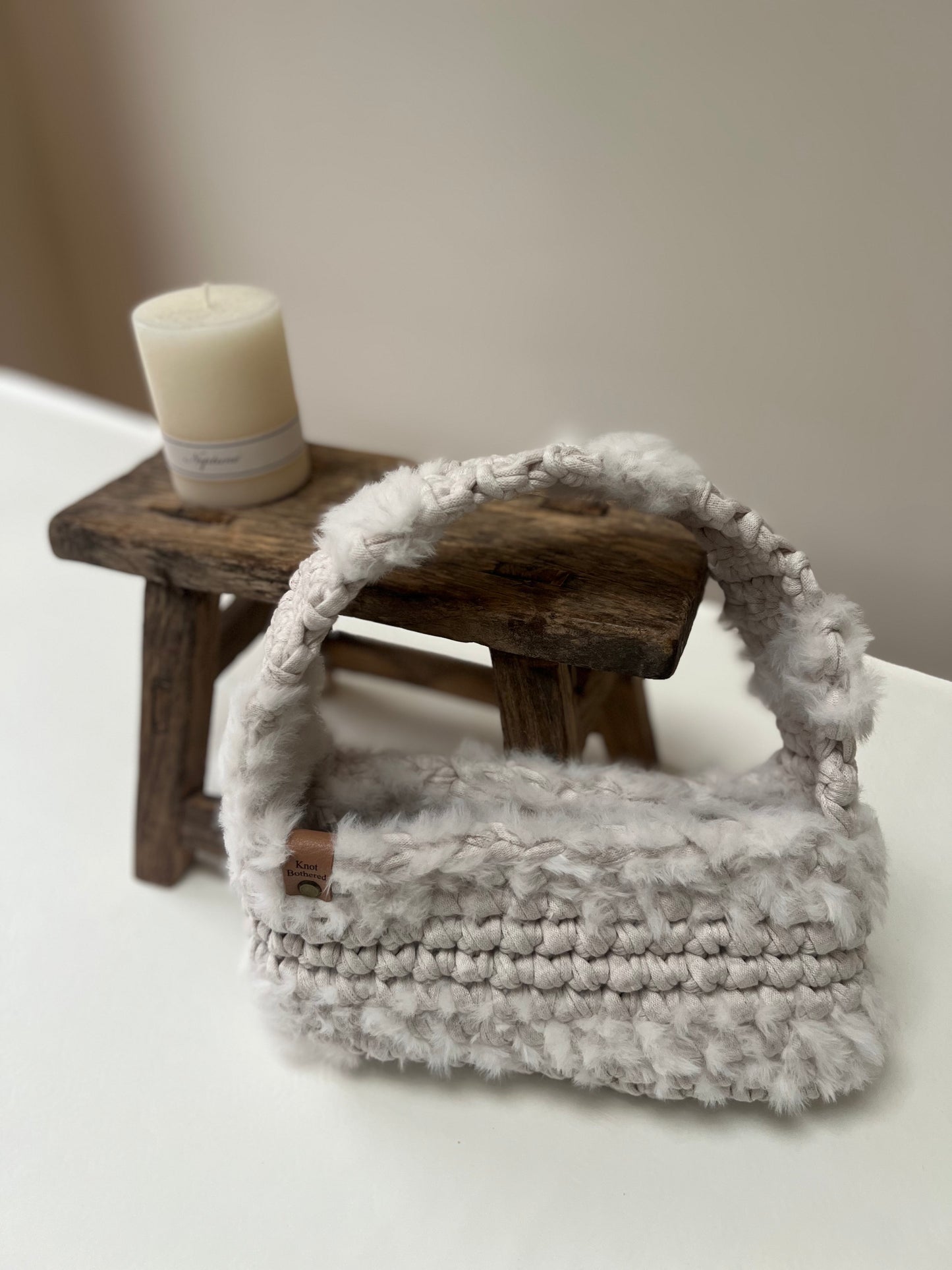 Aurelia - Snowflake with Faux Fur