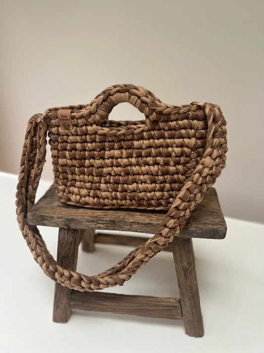 Alexandra - Brown with shoulder strap